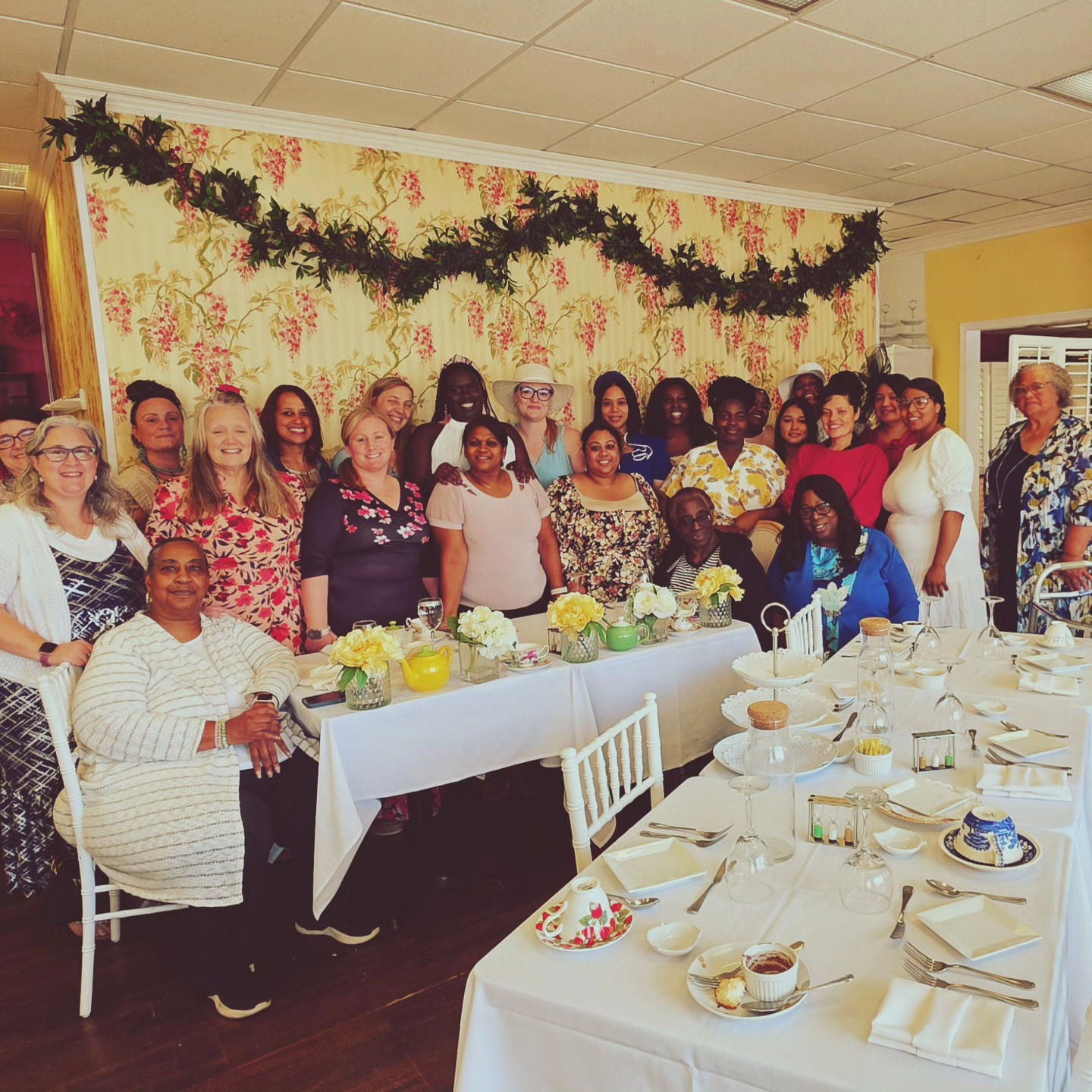 Ladies tea picture